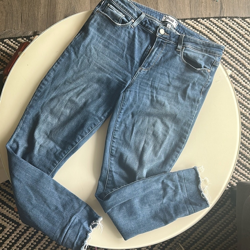 Paige Denim Verdugo Ankle Blue Skinny Jean size 31